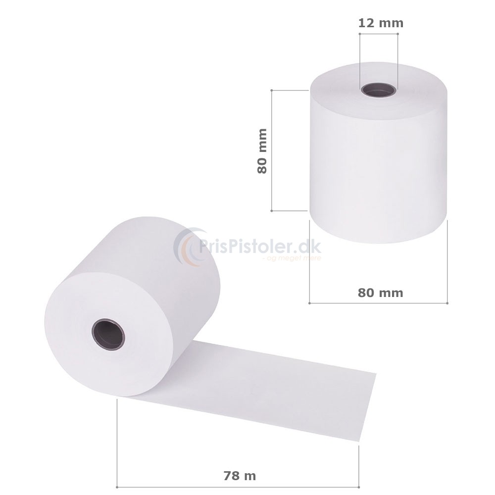 Thermo bonrulle 80x80x12 - 30 ruller / 78 meter