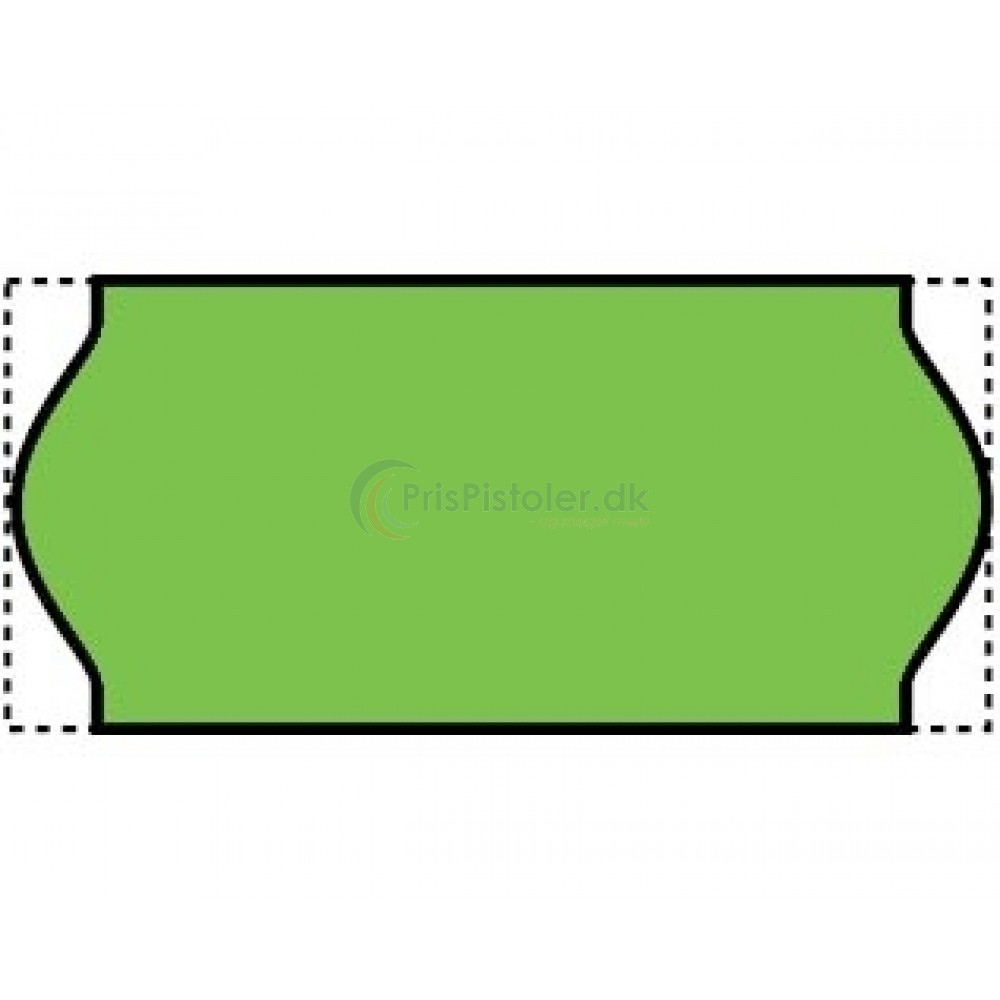 UniversalePrismrker26x12mmpermfluorgrnPakkem6ruller-01