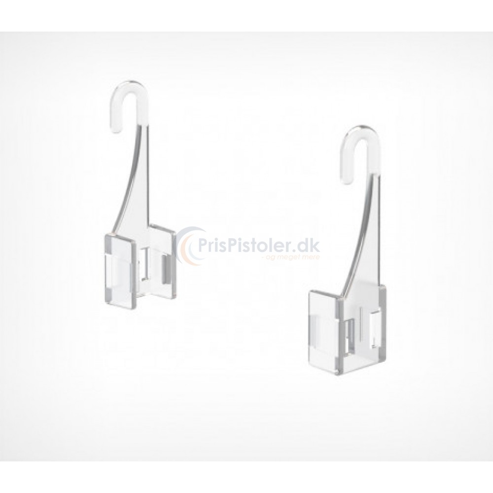 F-clip plastik frame hook til UniLine 40 stk.
