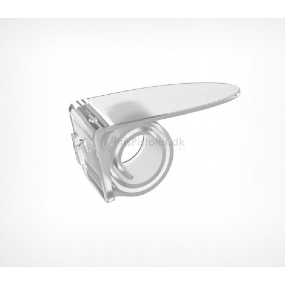 Techno plast coil clip transparent 10 stk.