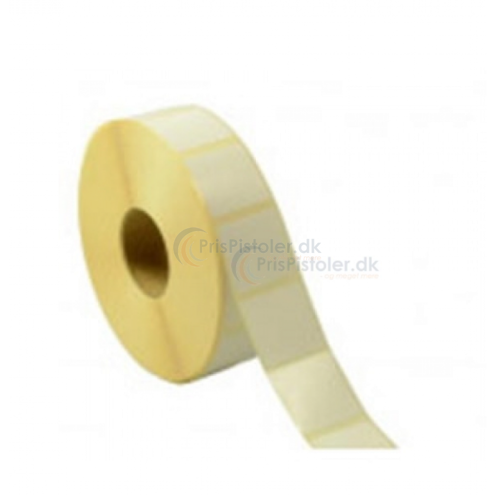 HvidMatThermoetiket50x30mmpermklberpakkemed4rl-00