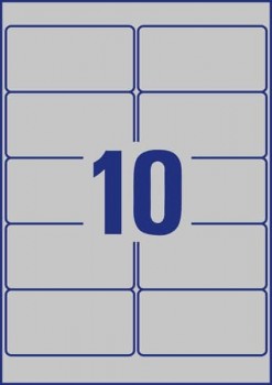 Mærkningsetiketter A4-ark L6012-20 MrkningsetiketterA4arkL601220-20